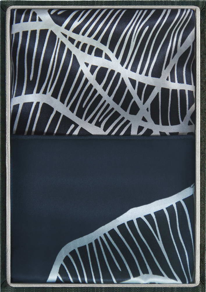 SILK SCARF IN WATERLILY