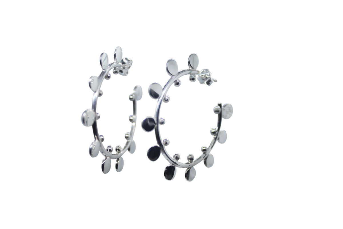 BALI HOOPS - Silver