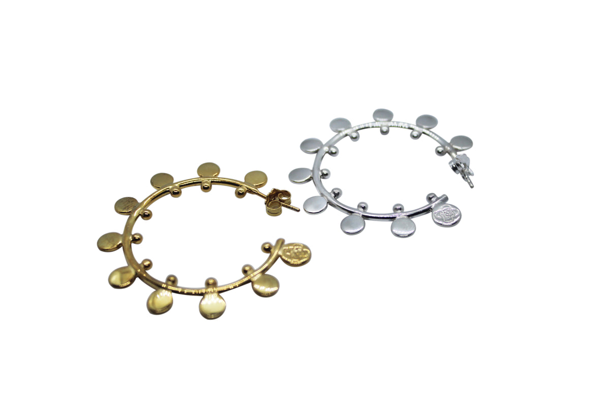 BALI HOOPS - Silver