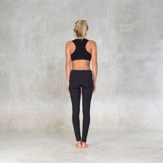 ORGANIC COTTON YOGA LEGGINGS