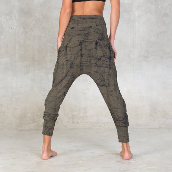 BATIK LONG DROP PANTS
